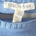 Eileen Fisher Sweater Women Small Blue Organic Linen Button Knit Lightweight