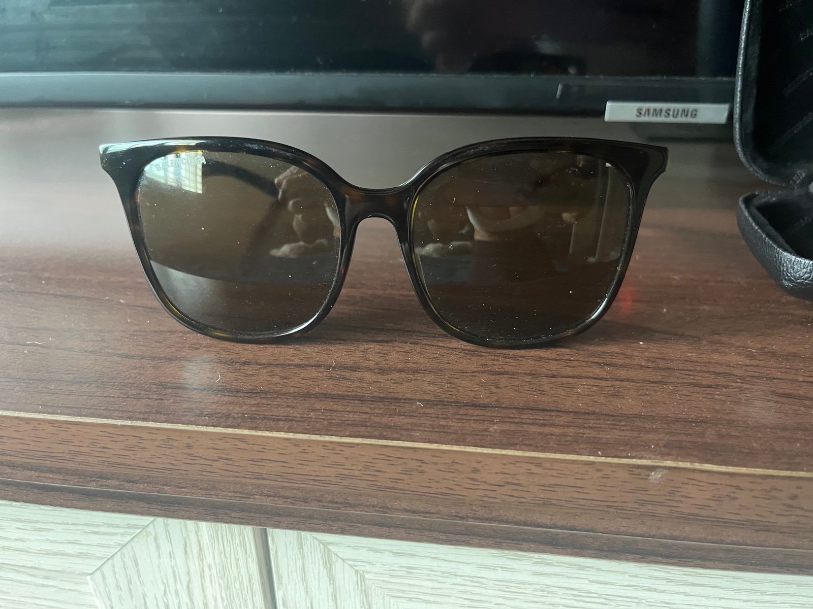 Balenciaga cat eye sunglasses for women