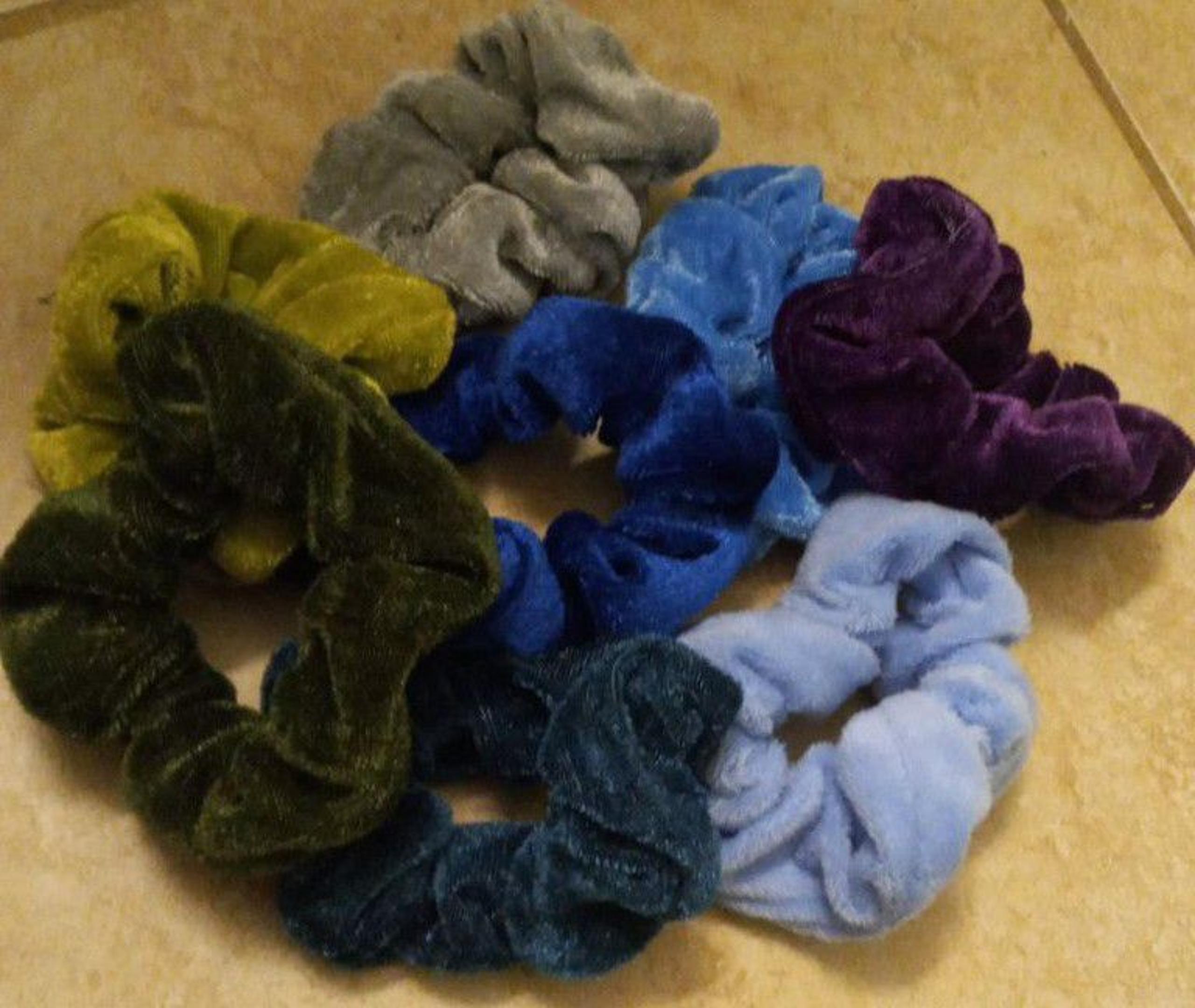 Velvet Scrunchies