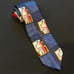 ~ ~100% Silk Handmade Picasso Pierrot et Arlequin Mark A. Gough Neck Tie Rare