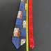 ~ ~100% Silk Handmade Picasso Pierrot et Arlequin Mark A. Gough Neck Tie Rare