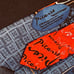 ~ ~100% Silk Handmade Picasso Pierrot et Arlequin Mark A. Gough Neck Tie Rare