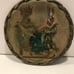 Vintage Cooper/ Brass Plaque Egyptian Wall Hanging Plate 8” Handmade