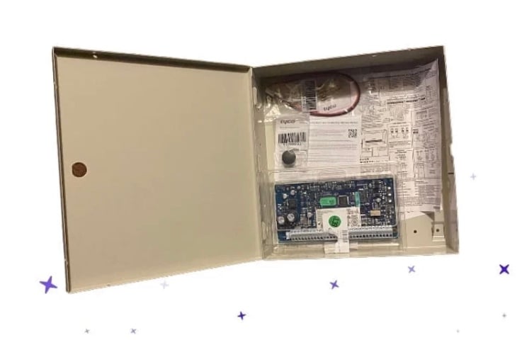 Keypad DSC HS2LCD PS neo HS2032 fire alarm SAFTEY BOX bundle