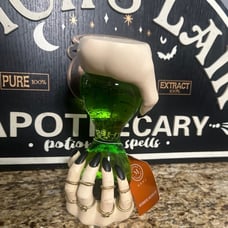 spooky hands water globe