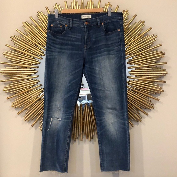 Madewell Alley Straight Jeans Size 31