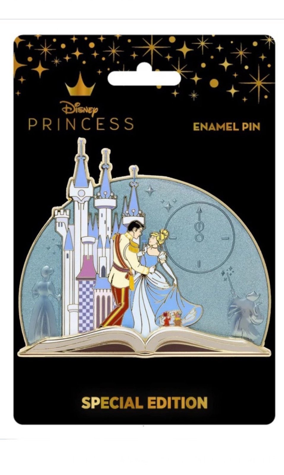 Disney Once Upon a Time Storybook - Prince Charming and Cinderella SE300 RETIRED