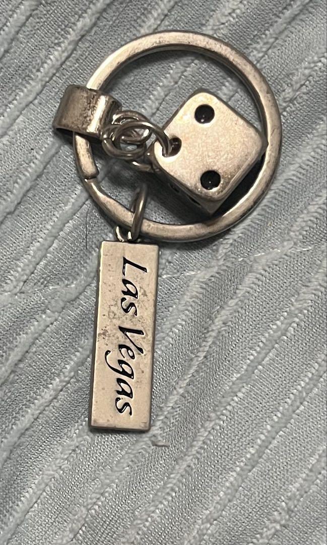 Las Vegas Dice Keychain