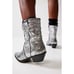 Free People Way Out West silver cowboy boots size 8