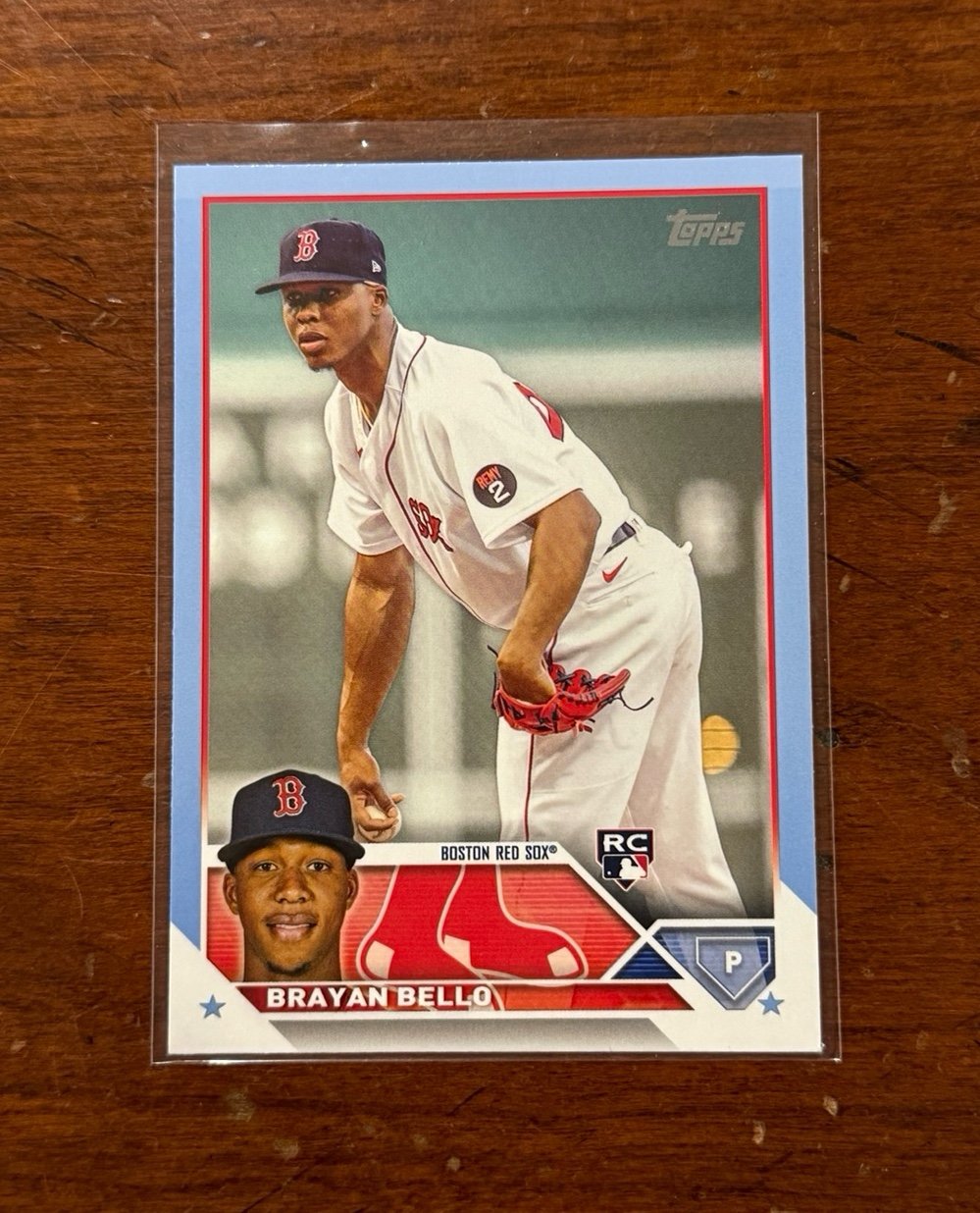 Brayan Bello 2023 Topps Series One Father’s Day RC /50 Boston Red Sox #185