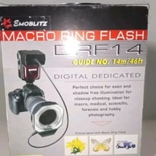 Emoblitz Macro Ring Flash Vintage Photography Equipment Canon
