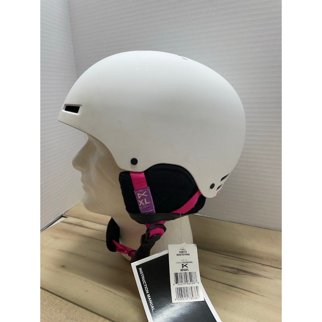 New Anon Greta 3 Multi-Season Helmet with Removable Ear Pads XL