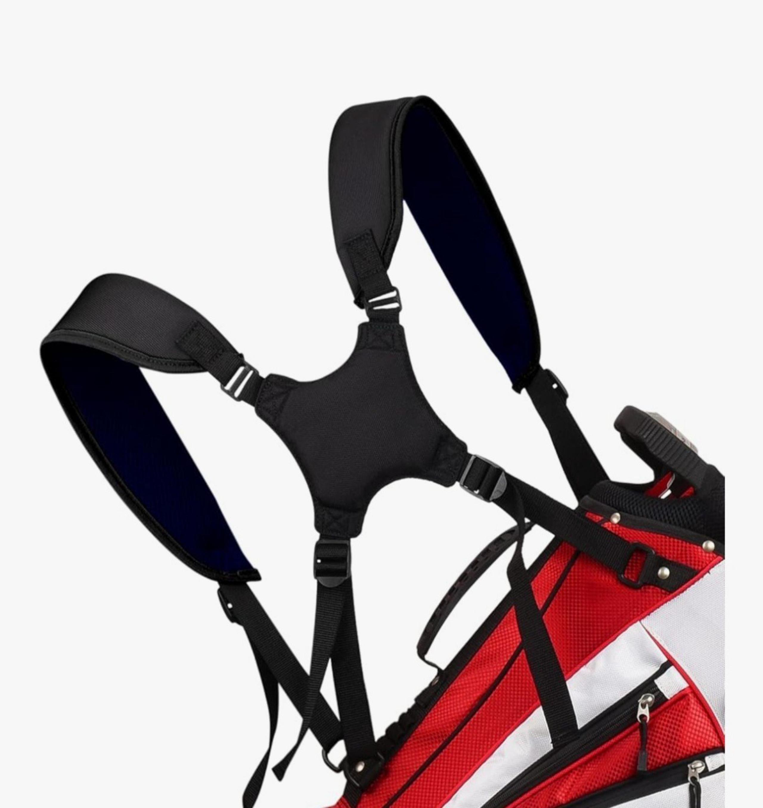 Golf bag back pack style strap.  Brand new
