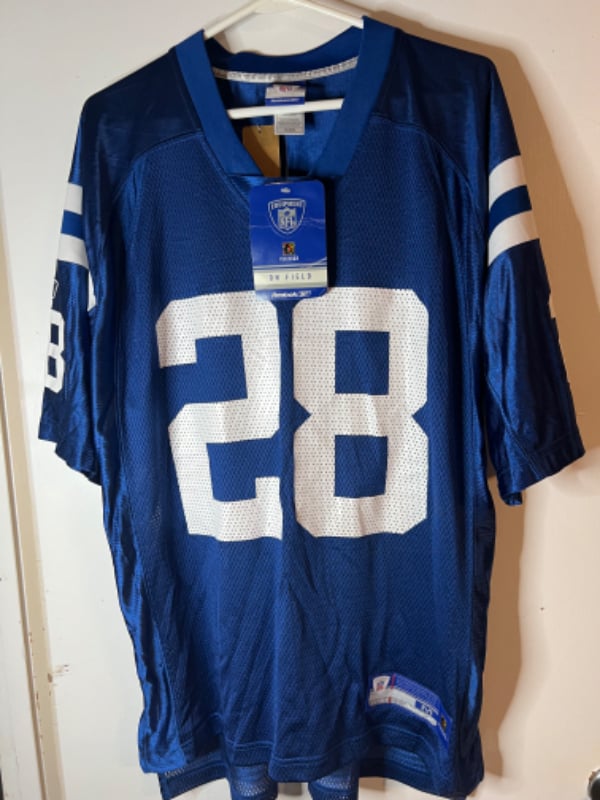 NFL Indianapolis Colts Reebok Jersey Jackson Size M