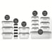 36 PCS Food Storage Containers With Airtight Lids-GJKHLA2135
