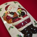 Fun Vintage Santa Loaf Pan by New Debco, Stoneware, Discontinued