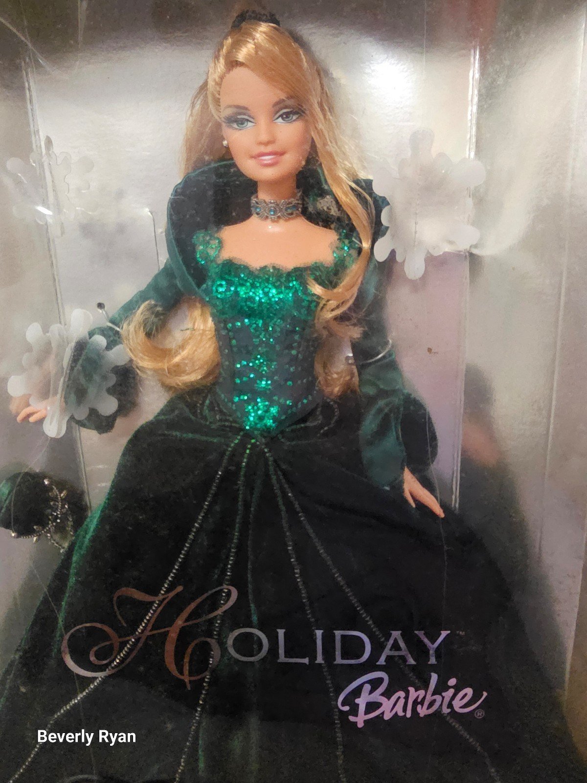 2004 Special Edition Holiday Barbie in mint condition, an elegant collectable.