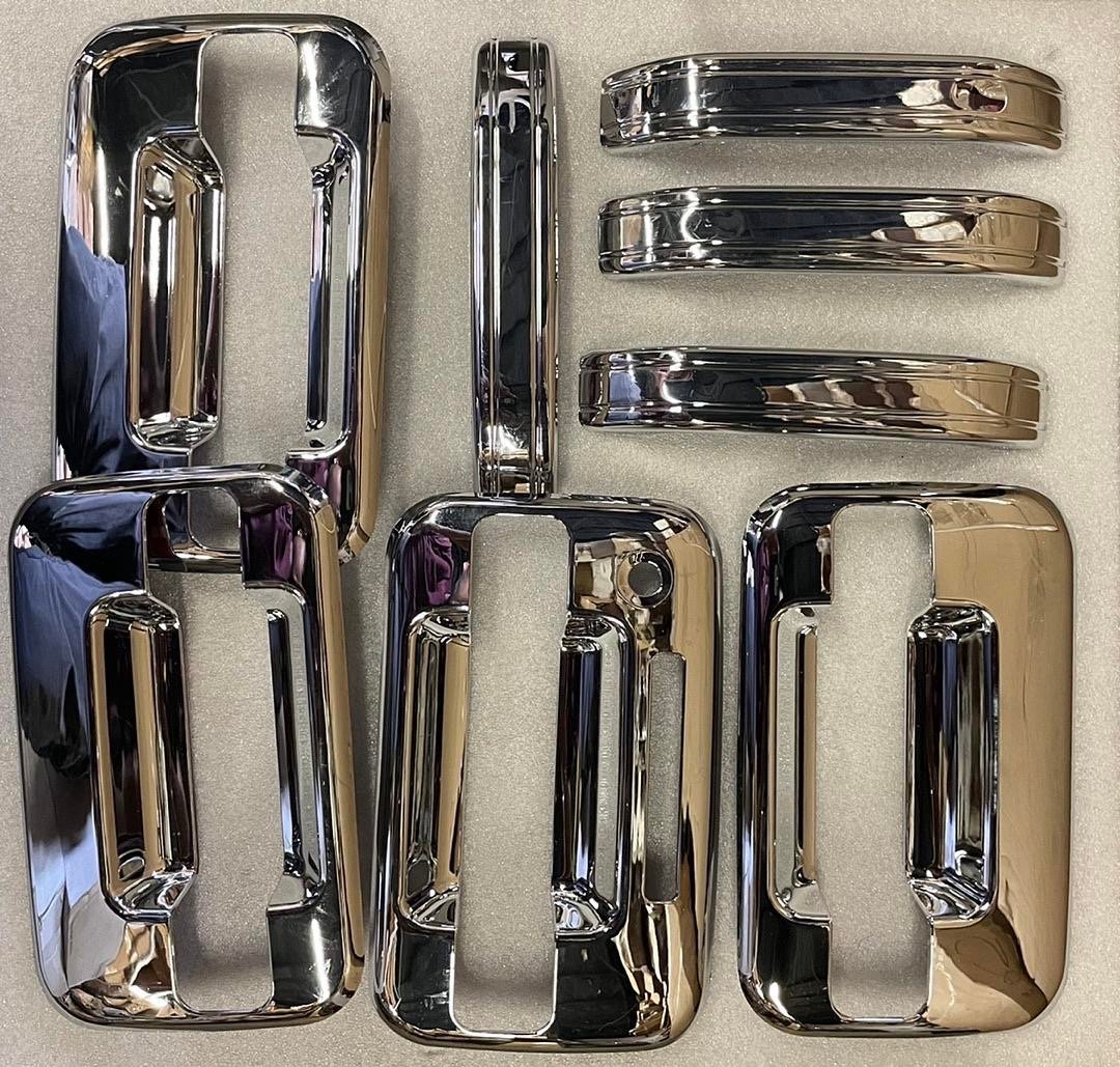 04-14 Ford F-150 door handle covers 8pc set 4 door cubiertas de manijas de puert