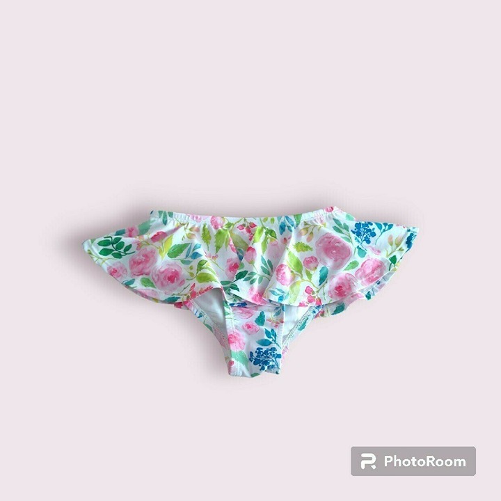 Sweethoney Skirted Swim bottom In Freshest Blooms