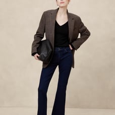 Banana Republic Mid Rise Boot Cut Jeans