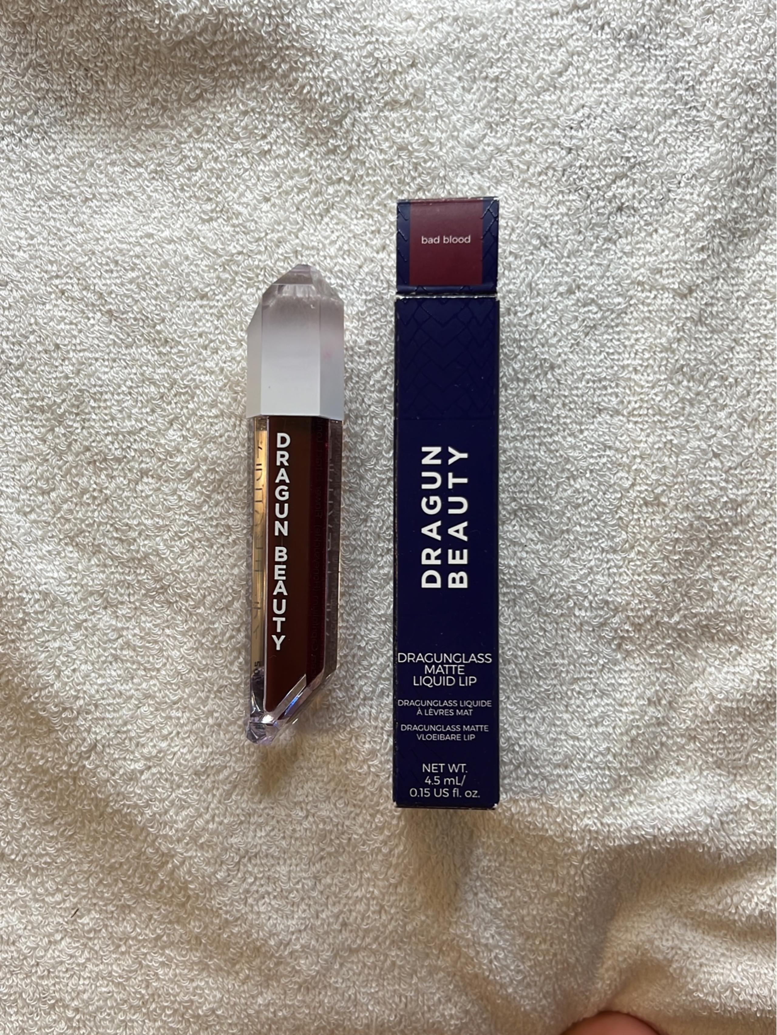 dragun beauty dragunglass matte liquid lipstick
