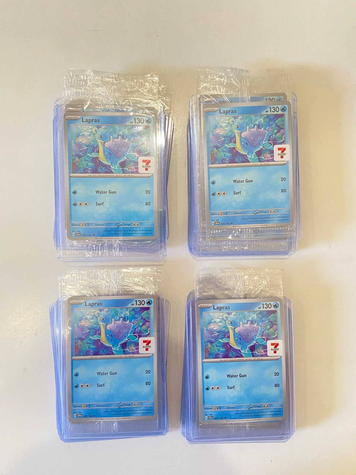 Pokémon 7-Eleven Lapras Promo Card Lot NEW Exclusive from Asia Lot 10 LAST ONE!