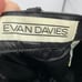 Vintage Evan Davies leather pants size 4 small black high rise tapered leg emo