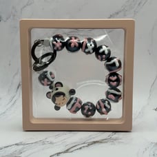 Pop Mart AUTHENTIC POP BEAN Keychain Bag Pendant Handmade Decorations Code 130