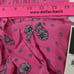 sz 0 New JUICY COUTURE Silk pink hilt boho paisley shorts tie belt summer