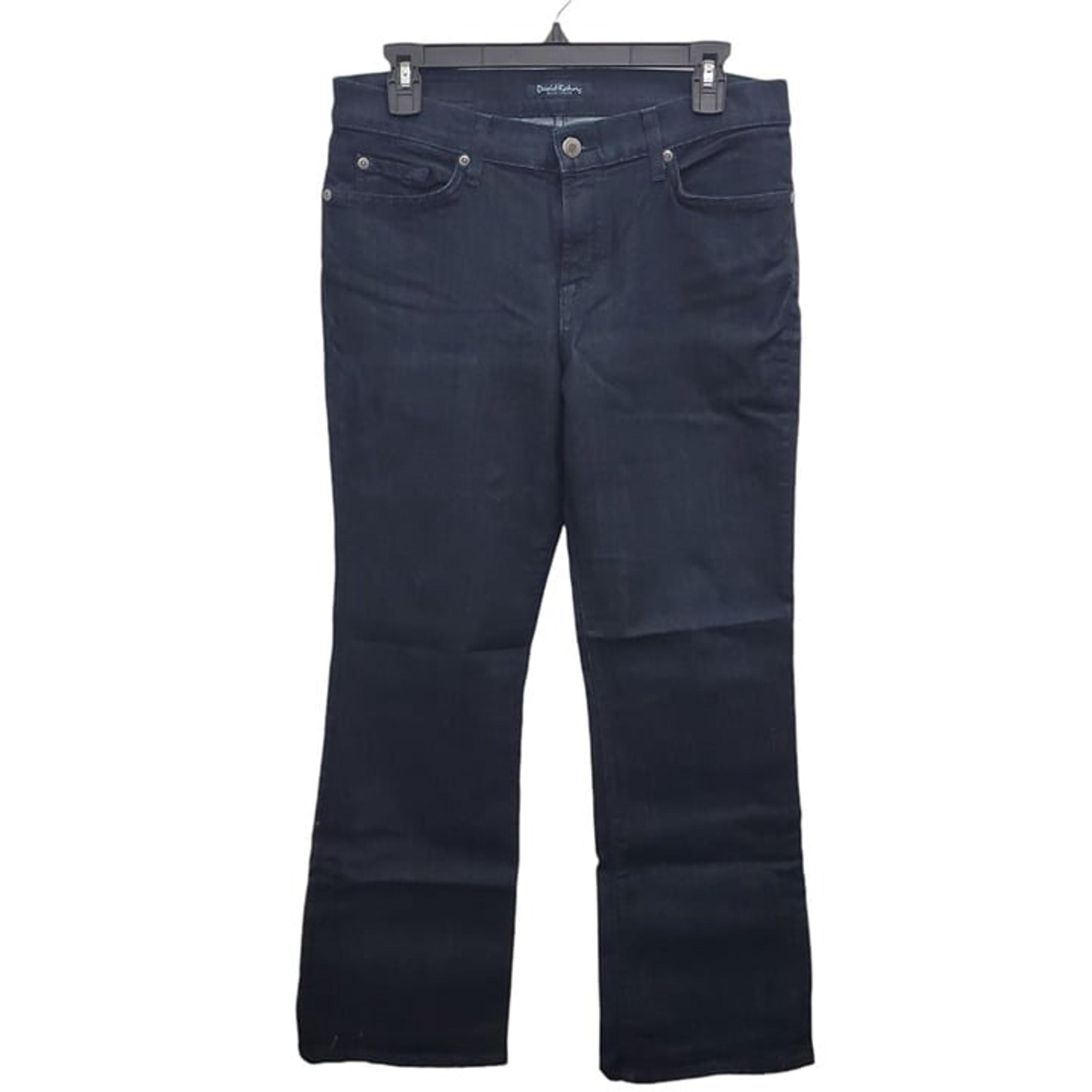 David Kahn Jeanswear Women's Emily Bootcut Rio Dark Indigo Wash Stretch Denim 10