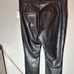 Maeve By Anthropologie Black Faux Leather Pants NWT Size 32