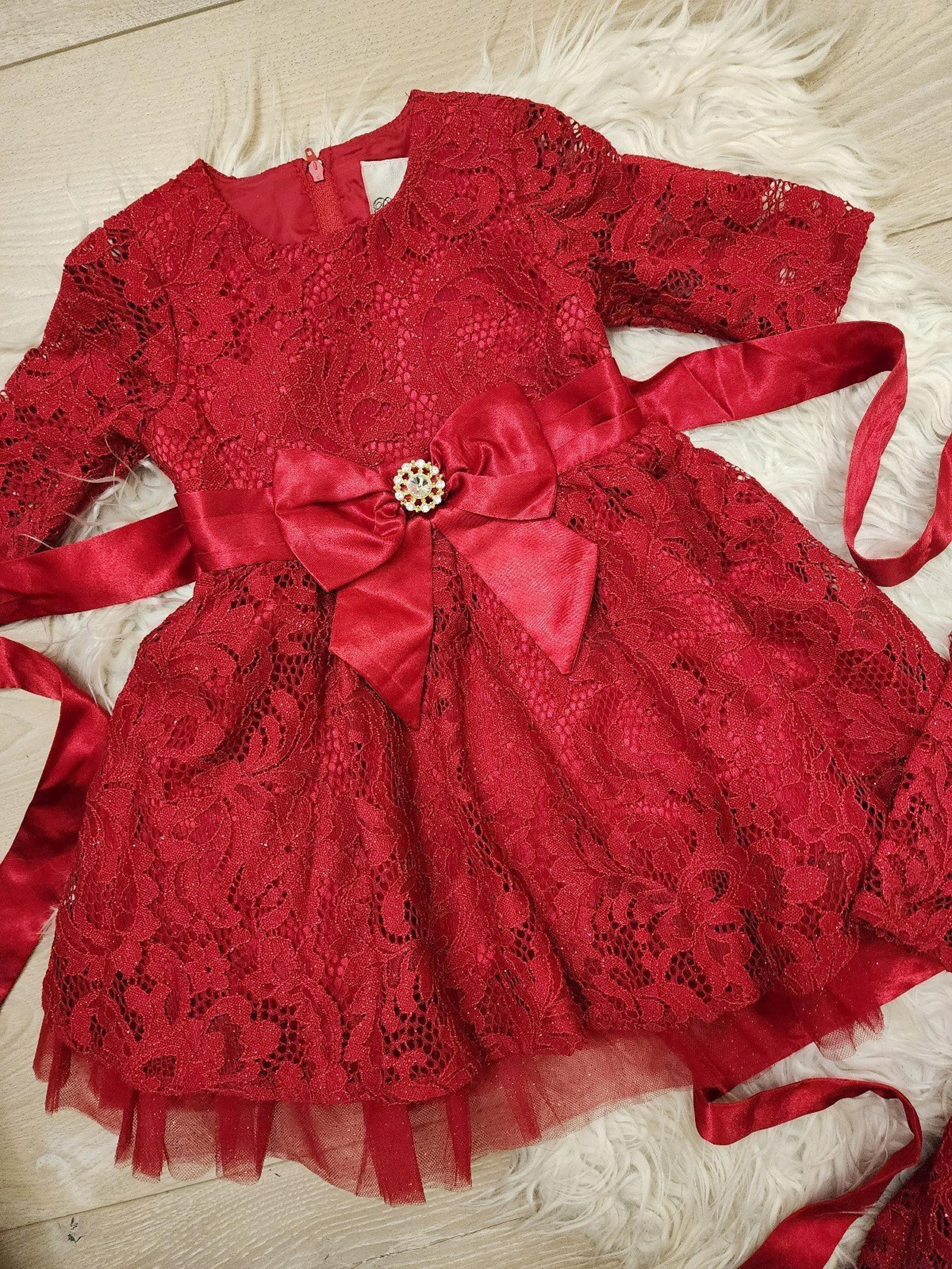NWOT,  beautiful Christmas Dress,  12m