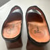 THINK! Unique Whimsical Black Leather Heeled Mules Women’s Size 5.5