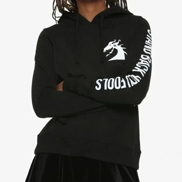 Disney Sleeping Beauty Maleficent Juniors Size Small Hoodie