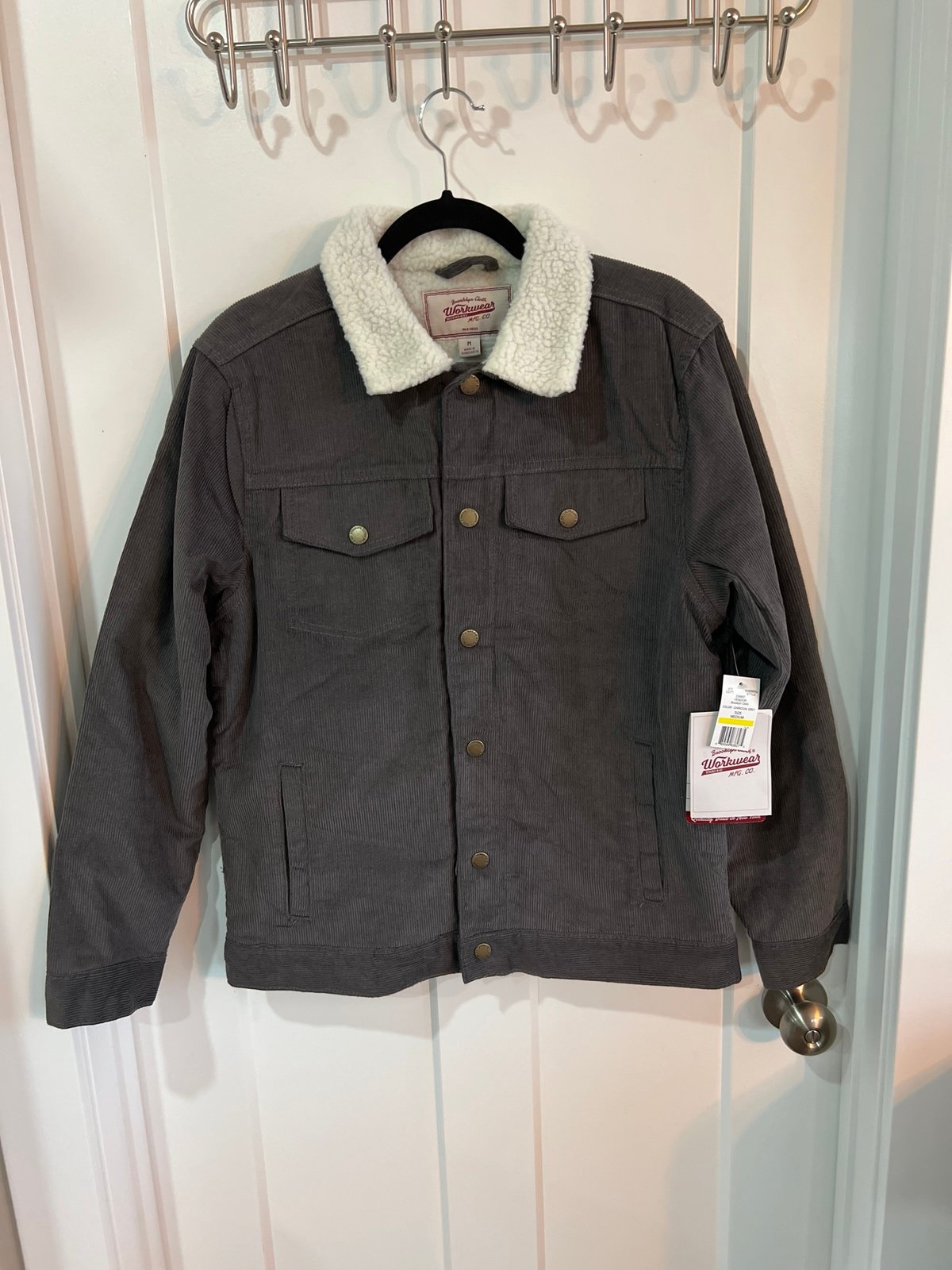 Lined Corduroy Mens Jacket
