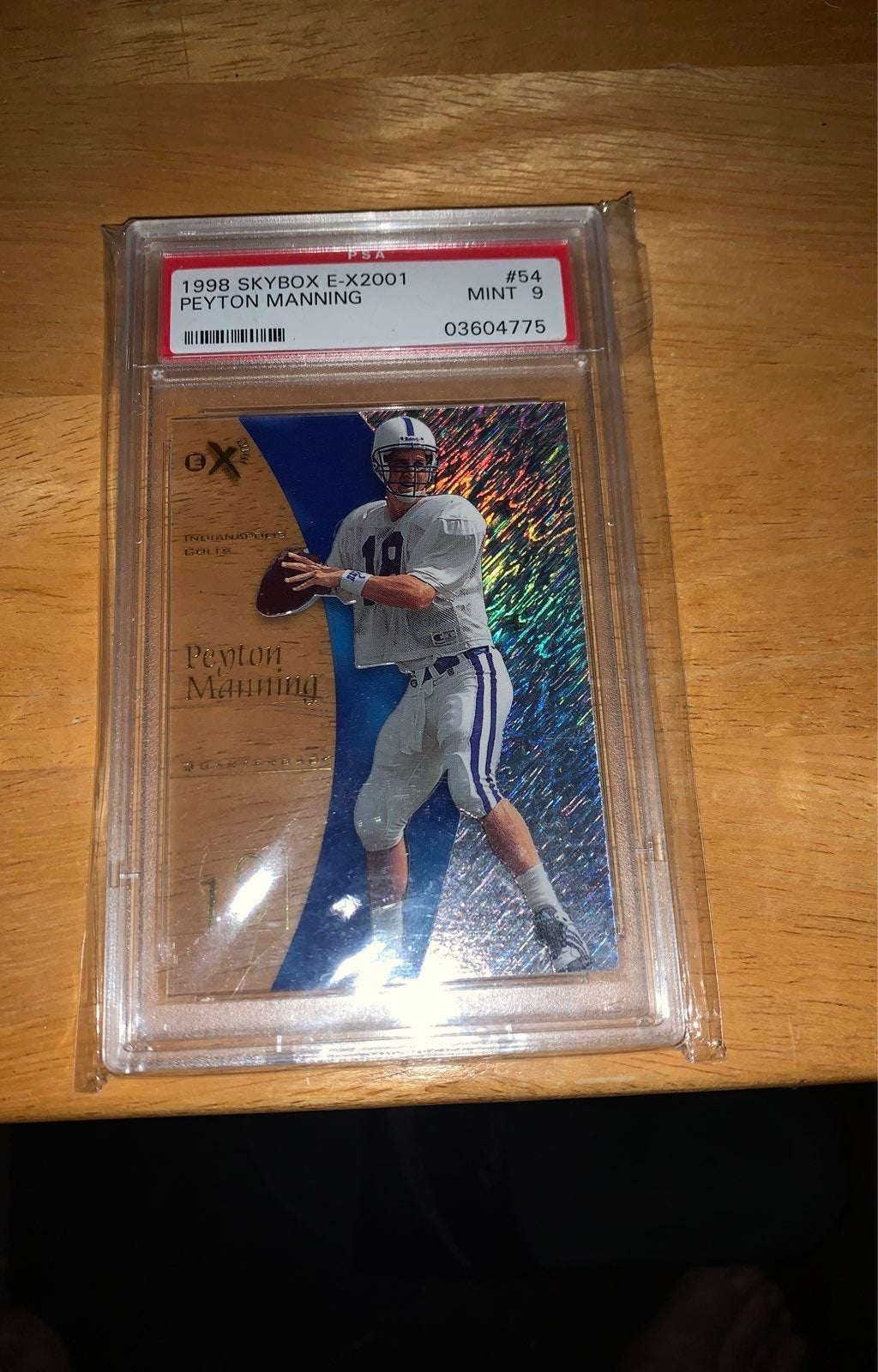 1998 Skybox E-X2001 Peyton Manning #54 R