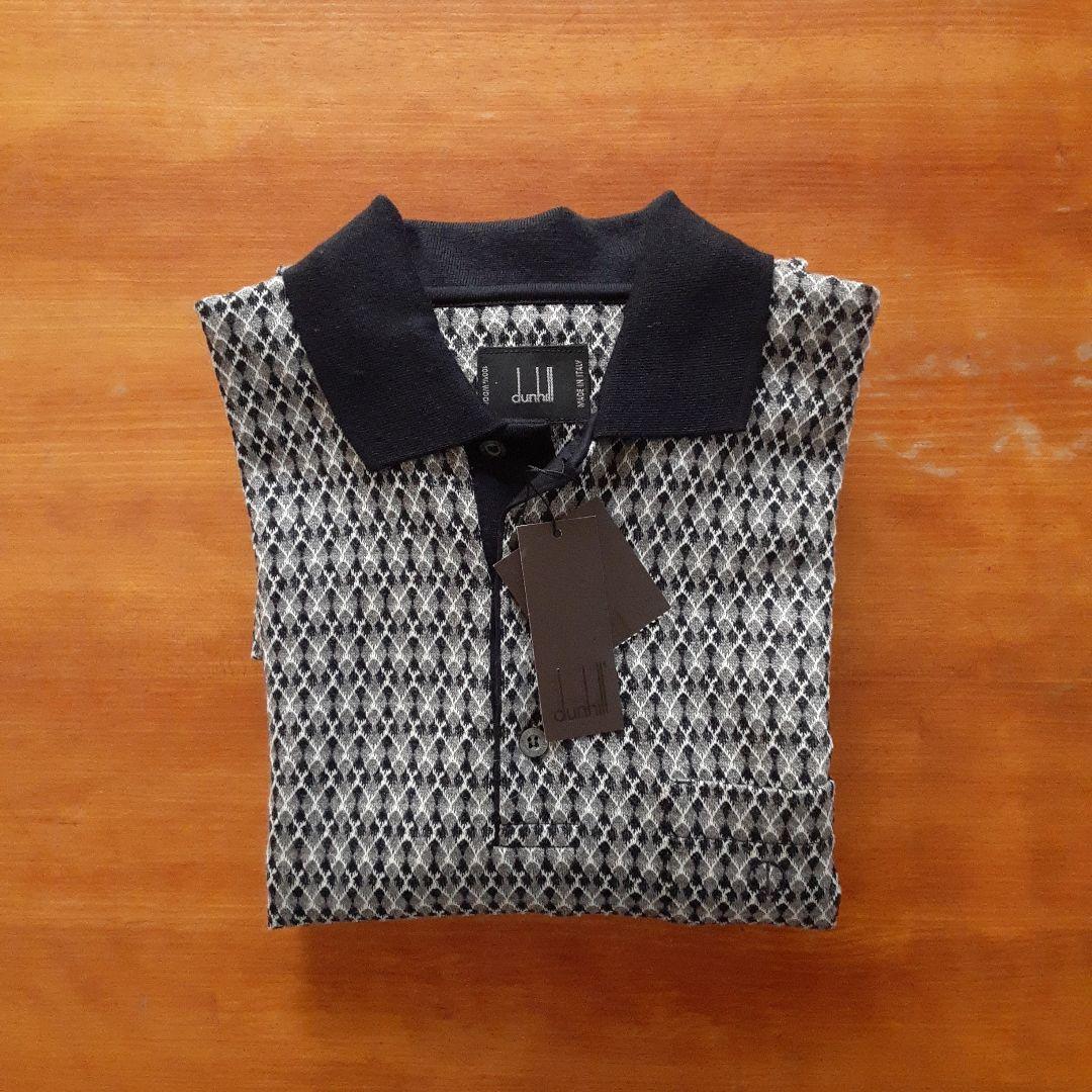 Dunhill Wool Long Sleeve Polo Shirt