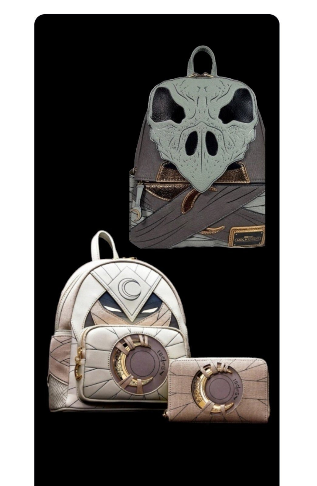 Limited Edition WonderCon Loungefly Moon Knight Bags wallet bundle Disney Marvel