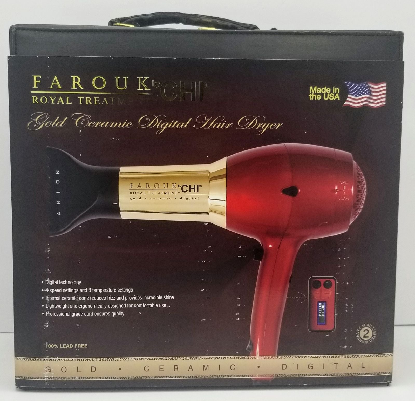 FAROUK ROYAL TREATMENT by CHI • Gold Cer