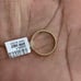 10kt real gold wedding band 5mm size 9