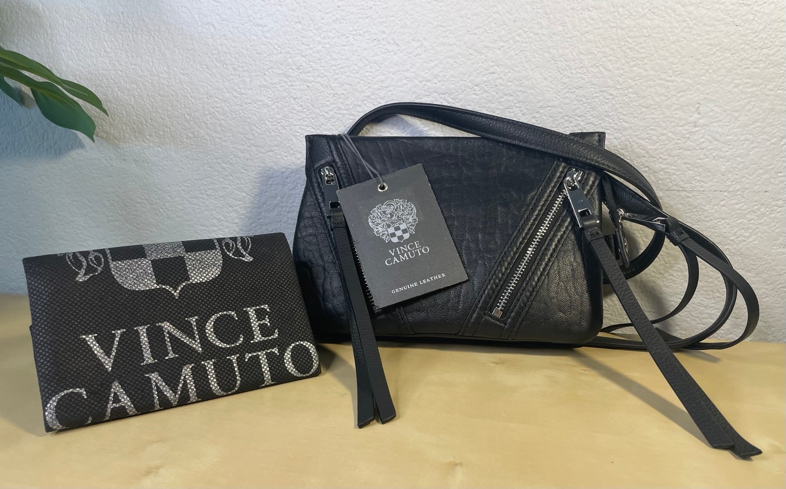 Vince Camuto Wayhn Mini Leather Crossbody