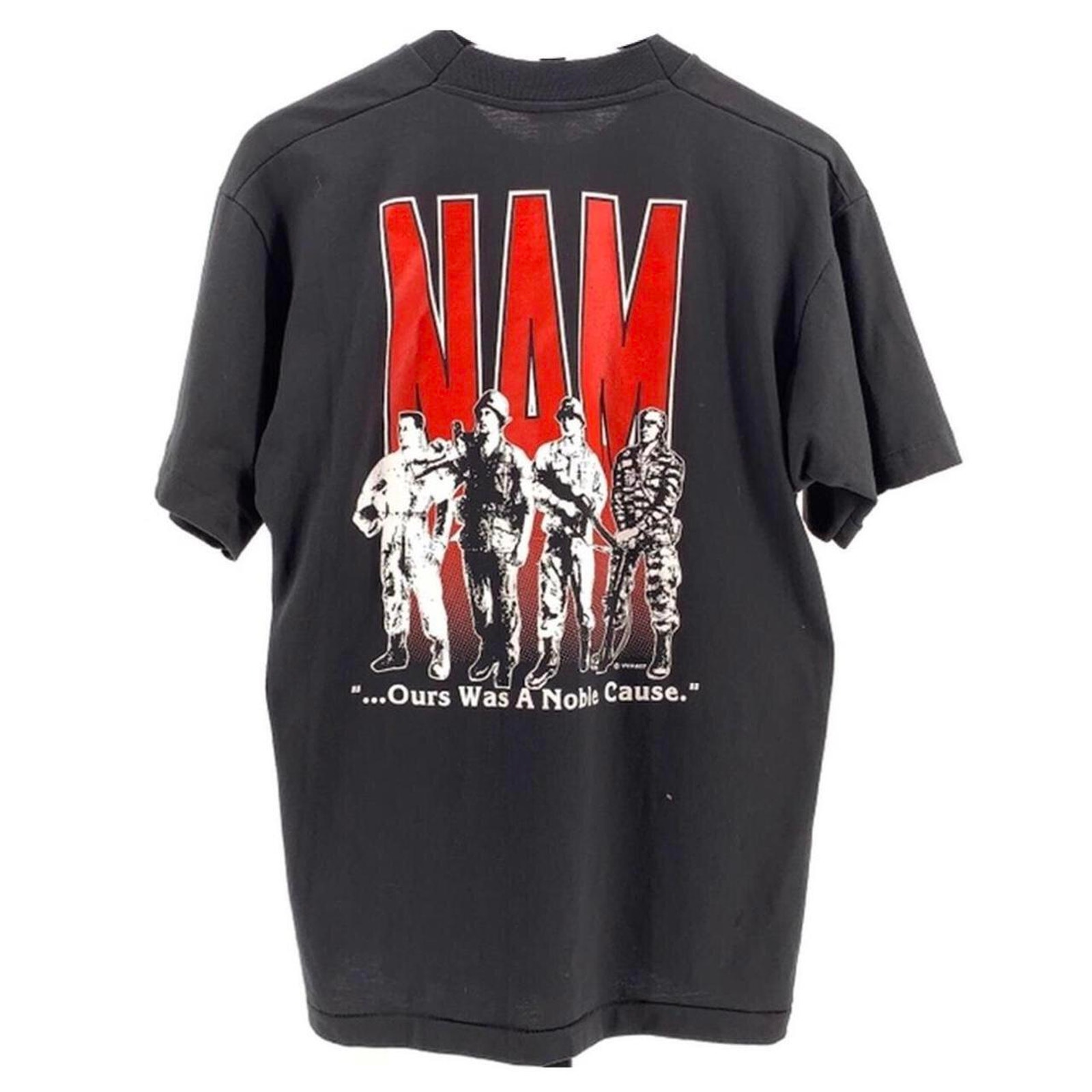 90s Vietnam Vet Ours Was a Noble Cause tshirt 1990s vintage