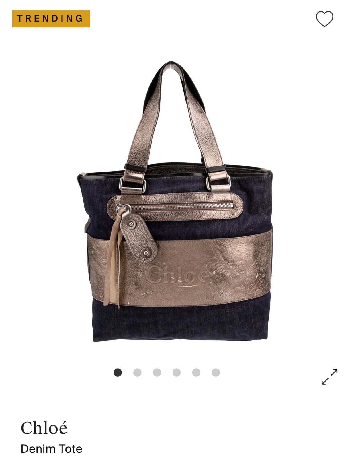 Authentic Chole’ tote purse