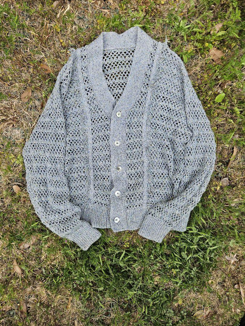 crepuscule x rroomm Crochet Hand-Knit Cardigan
