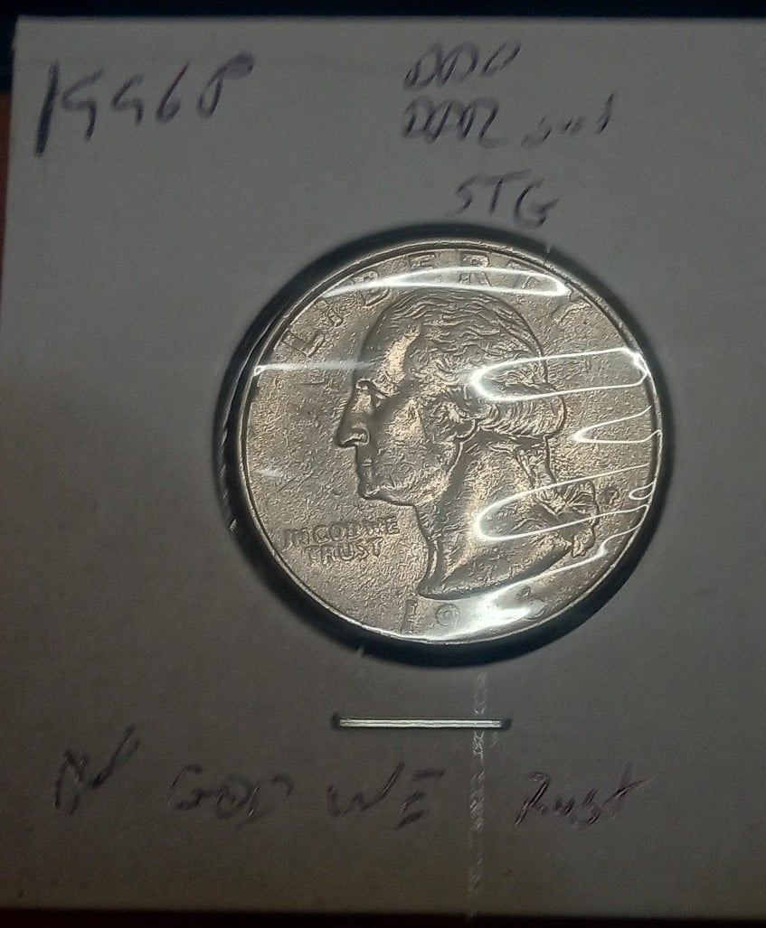 1996 D quarter with multiple errors