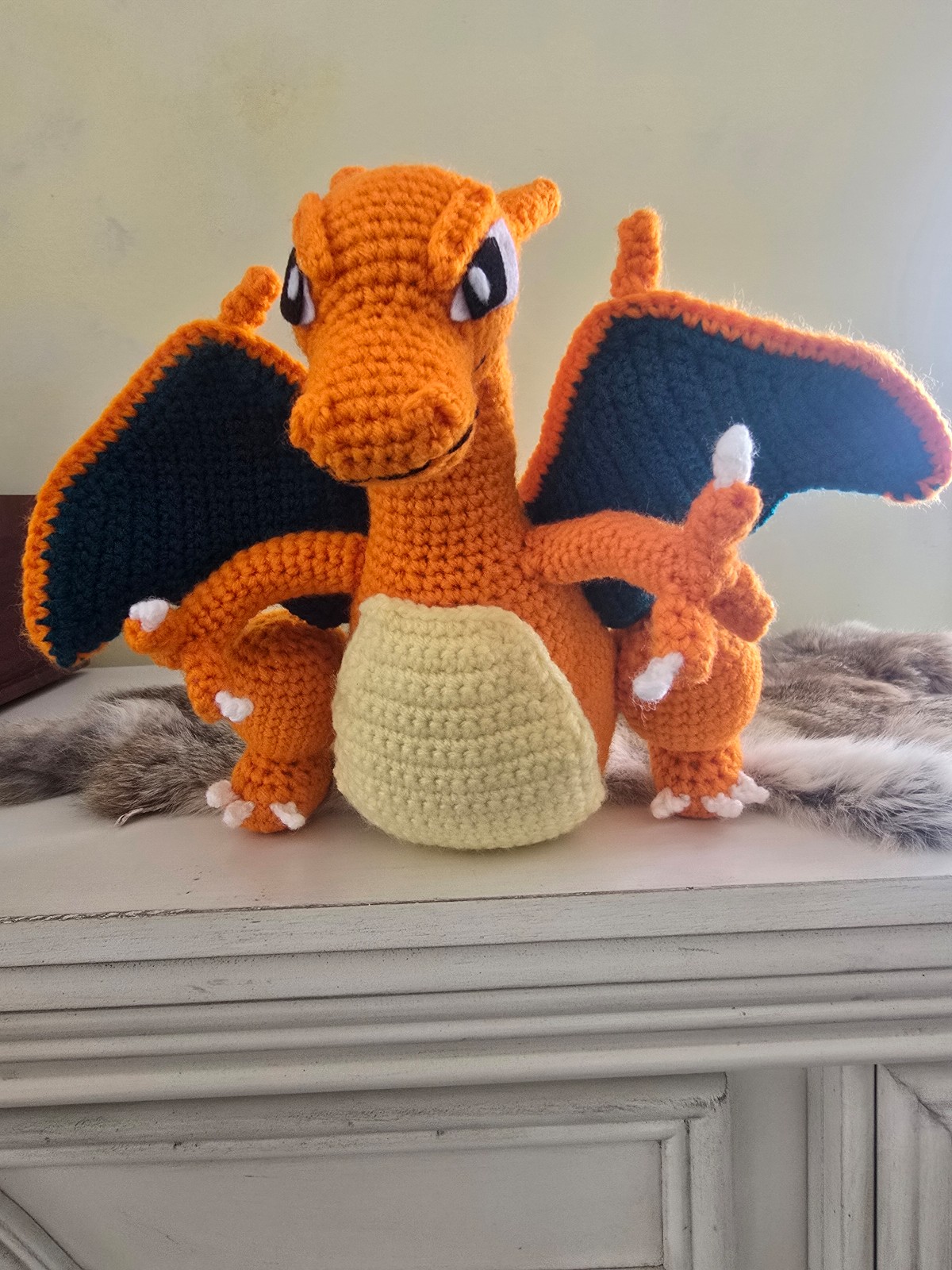 Handmade Crochet Chizard