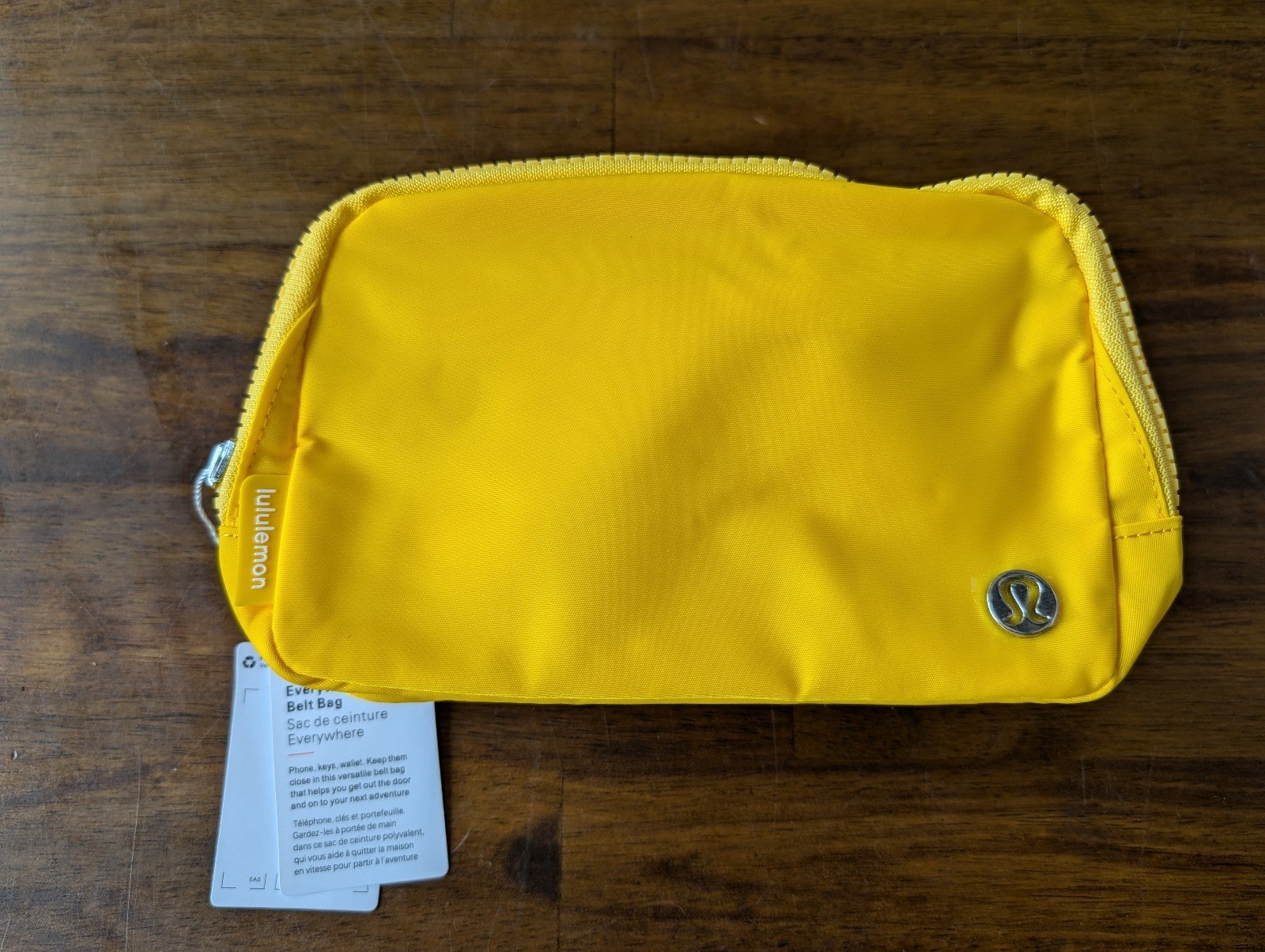 Everywhere Belt Bag Lululemon NWT Yellow
