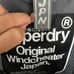 Superdey Triple zip windcheater jacket size S