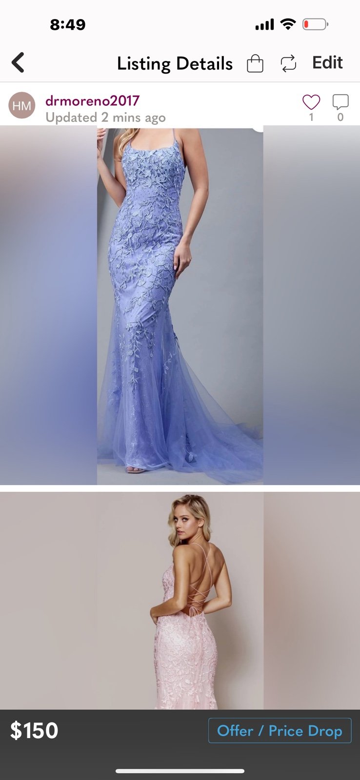 Fabiana prom Dress