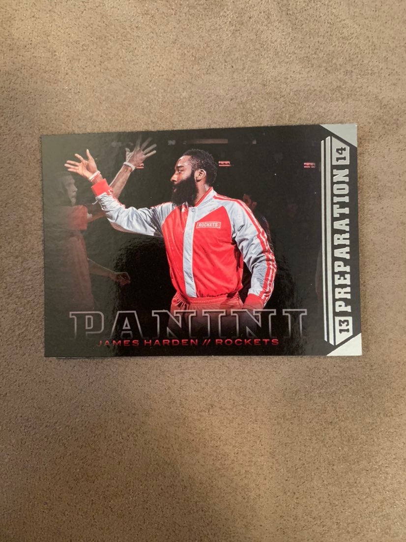 James Harden Card Number 18